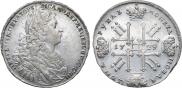 1 рубль 1729 года