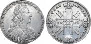 1 рубль 1729 года