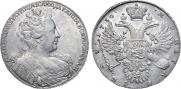 1 рубль 1730 года