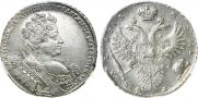 1 rouble 1733 year