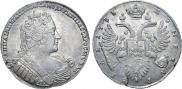 1 rouble 1733 year