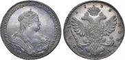 1 рубль 1738 года