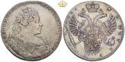 1 рубль 1731 года