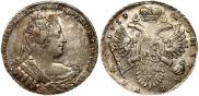 1 рубль 1733 года