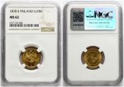 10 markkaa 1878 year