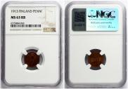1 penni 1913 year