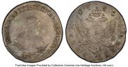 1 rouble 1750 year
