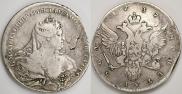 1 рубль 1737 года