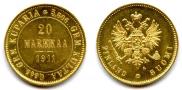 20 марок 1911 года
