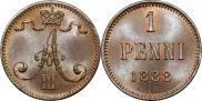 1 penni 1888 year
