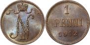 1 пенни 1912 года