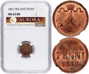 1 penni 1867 year 1 penni 1867 year