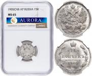 15 копеек 1905 года 15 копеек 1905 года
