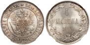 1 markka 1915 year