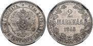 2 markkaa 1866 year