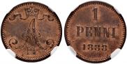 1 penni 1888 year