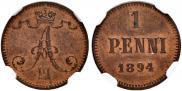 1 penni 1894 year 1 penni 1894 year