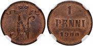1 пенни 1900 года 1 пенни 1900 года
