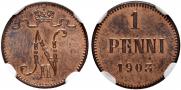 1 пенни 1903 года