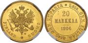 20 markkaa 1904 year 20 markkaa 1904 year