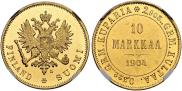 10 markkaa 1904 year 10 markkaa 1904 year