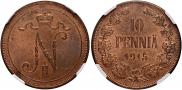 10 pennia 1915 year 10 pennia 1915 year