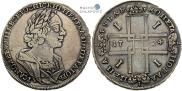 1 rouble 1724 year 1 rouble 1724 year