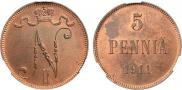 5 пенни 1911 года 5 пенни 1911 года
