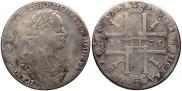 1 rouble 1725 year 1 rouble 1725 year