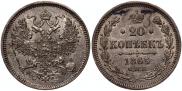 20 копеек 1865 года 20 копеек 1865 года
