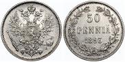 50 pennia 1893 year 50 pennia 1893 year