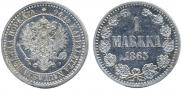 1 markka 1865 year