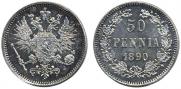 50 pennia 1890 year