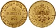 20 markkaa 1904 year 20 markkaa 1904 year