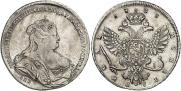1 рубль 1738 года