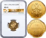 20 марок 1891 года