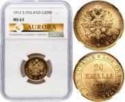 20 markkaa 1912 year
