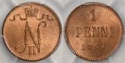 1 penni 1907 year