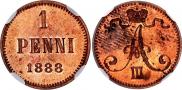 1 penni 1888 year