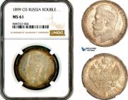 1 rouble 1899 year