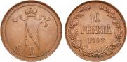 10 пенни 1898 года