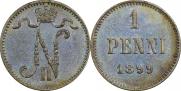 1 пенни 1899 года
