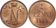 1 penni 1900 year