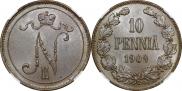 10 пенни 1909 года