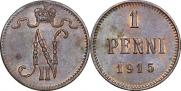 1 пенни 1915 года
