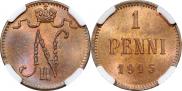 1 пенни 1915 года
