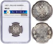 1 markka 1907 year