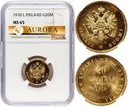 20 markkaa 1910 year