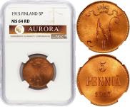 5 пенни 1915 года