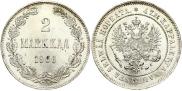 2 markkaa 1906 year